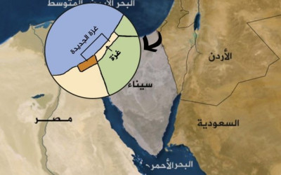 "تضم العريش" وتشرف عليها مصر.. كيف راجت أخبار مضللة عن دولة غزة الجديدة؟