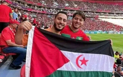 حقيقة رفع علم الجمهورية العربية الصحراوية في مونديال قطر 2022