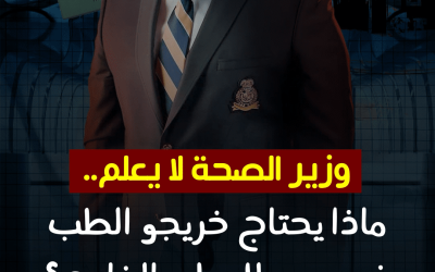 📌 وزير الصحة لا يعلم.. ماذا يحتاج خريجو الطب في مصر للعمل بالخارج؟