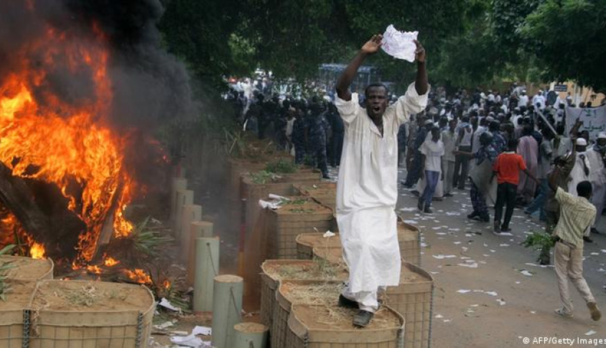 حقيقة فيديو اقتحام السفارة الفرنسية بالسودان